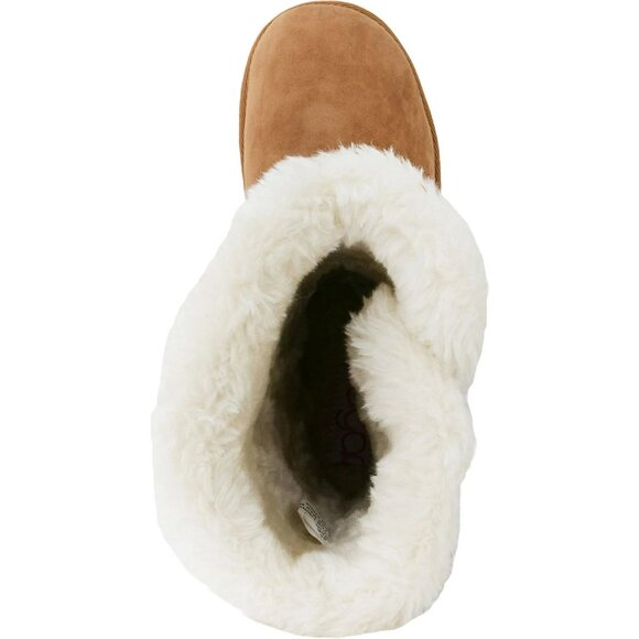 Sugar Womens Marty Faux Suede Cold Weather Winter & Snow Boots - Picture 3 of 4